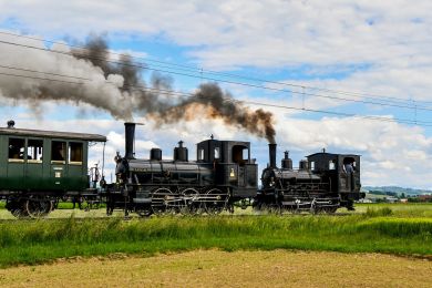 150ème Emmentalbahn, partie 2:  les vapeurs