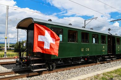 Trains du 1er août 2025 entre Echallens et Bercher